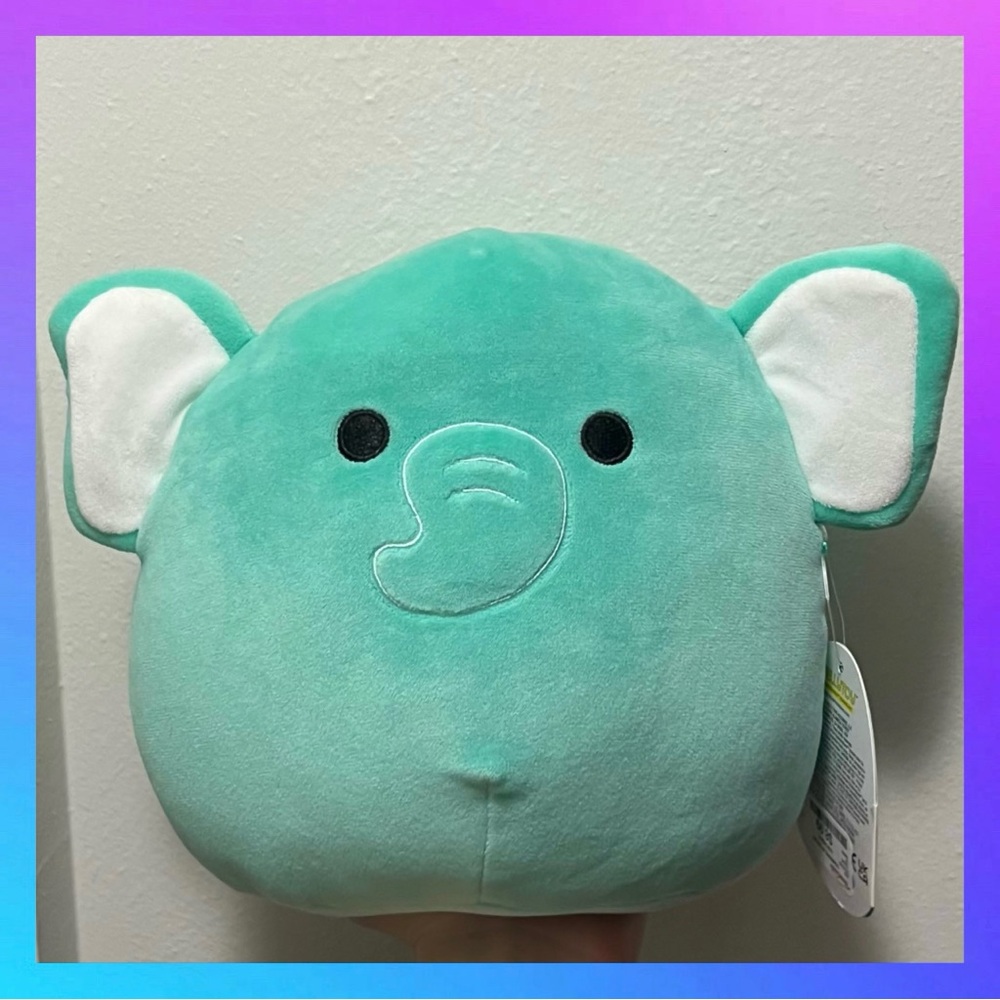 NWT Diego Elephant Squishmallow